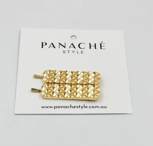 Panache Style Gold Braid Slides