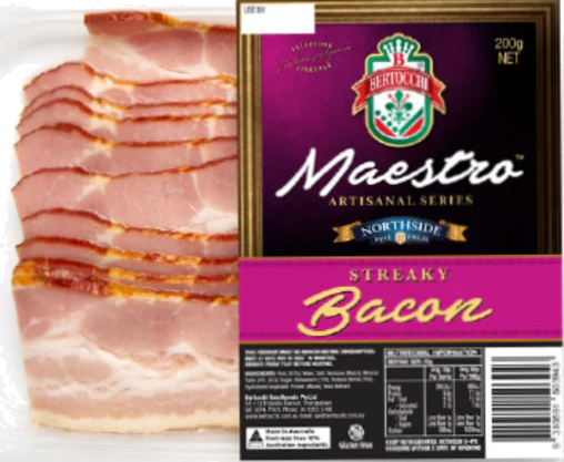 Maestro Streaky Bacon 200g