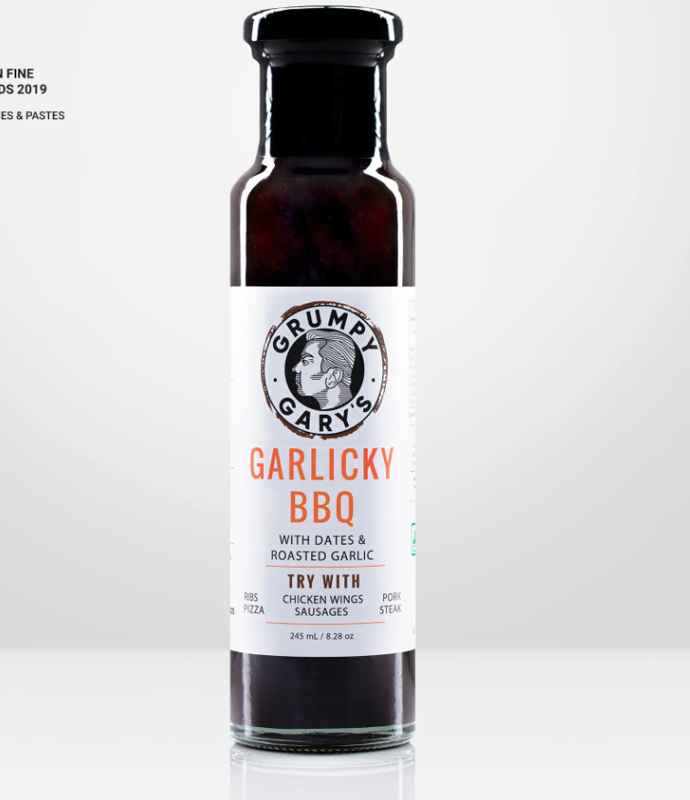 Grumpy Gary's Garlicky Bbq Sauce 245ml