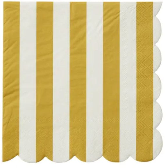 Assemble Carnival Mustard Luncheon Napkin 20pk