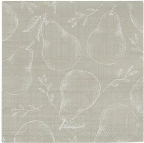 Assemble Pear Luncheon Napkin 20pk