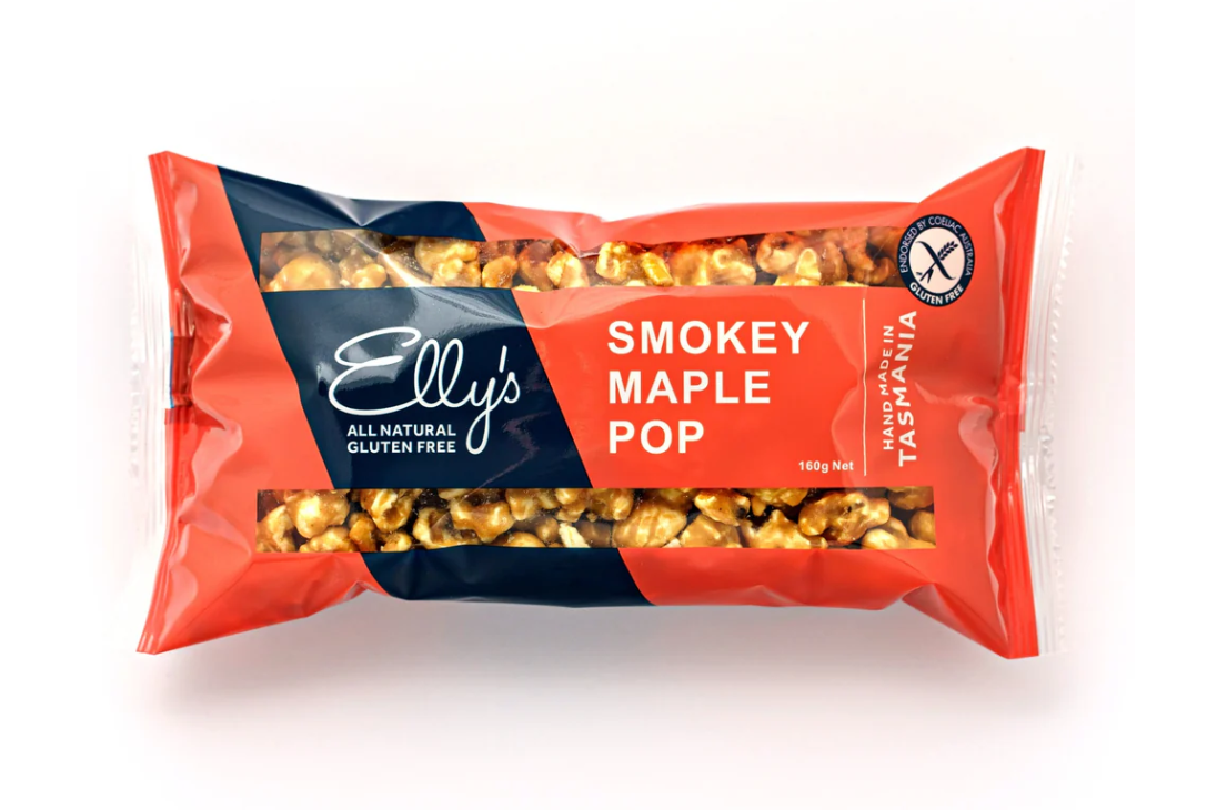 Elly's Gourmet Smokey Maple Pop 75g