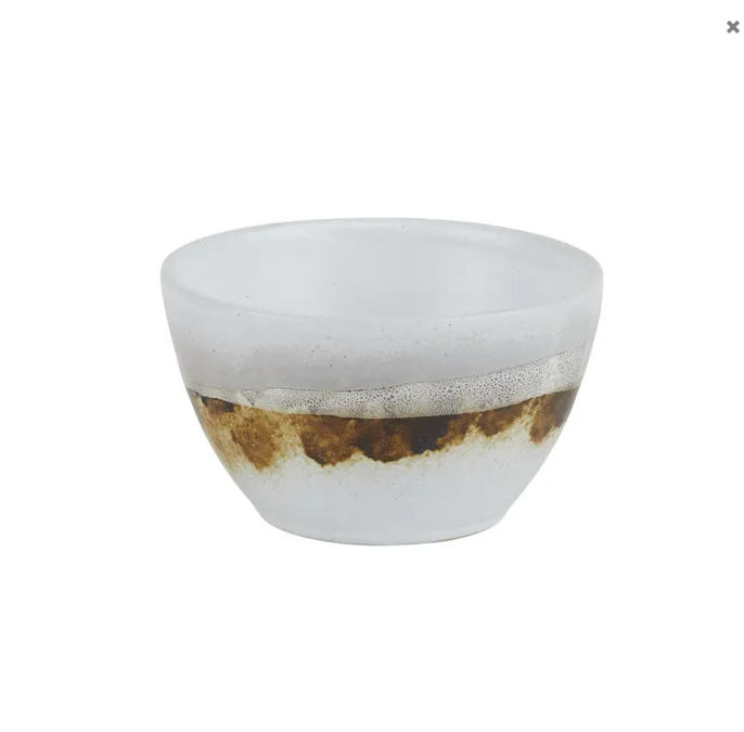 Organiq Ceramic Bowl 13x7cm Olive