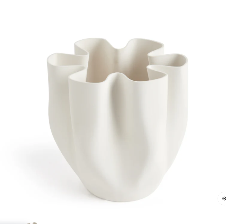 Bailey White Vase