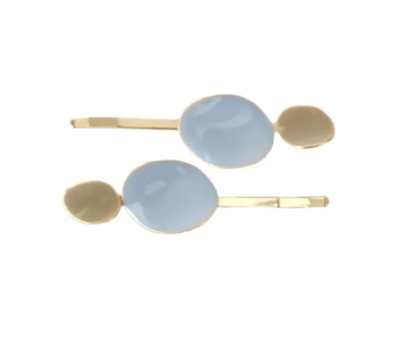 Panache Style Cassidy Slides Blue & Beige