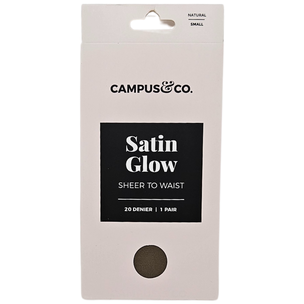 Campus&Co. Sheer to Waist Natural XSmall 1pk