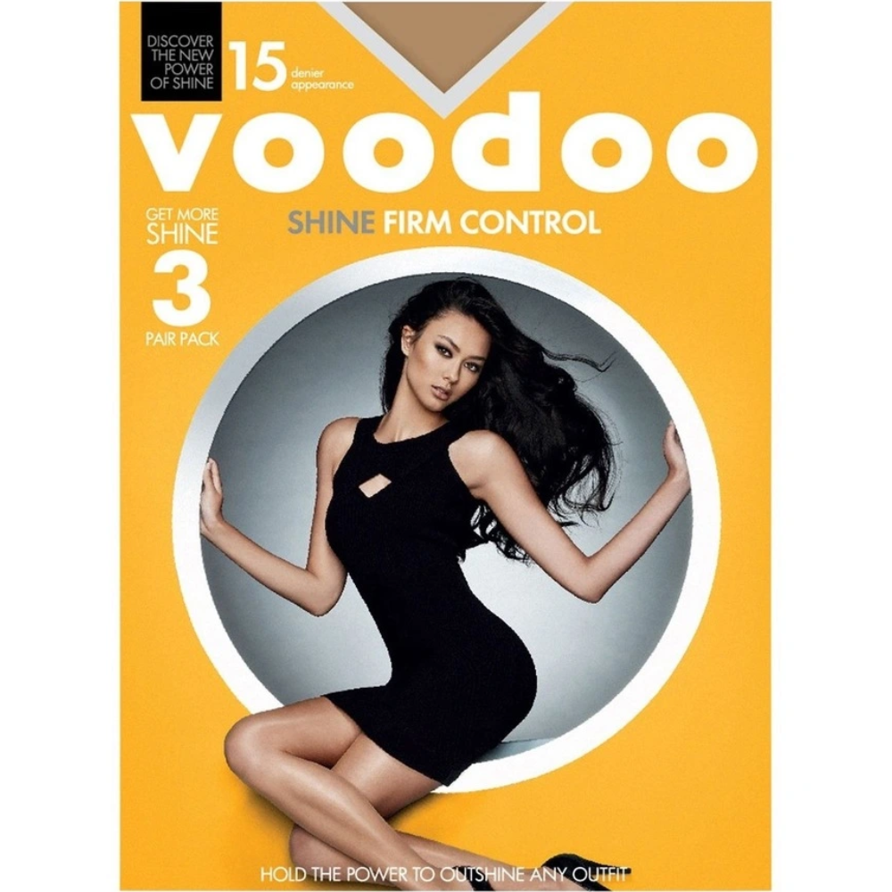 Voodoo Shine Firm Control Yellow Box Jabou Average 3pk