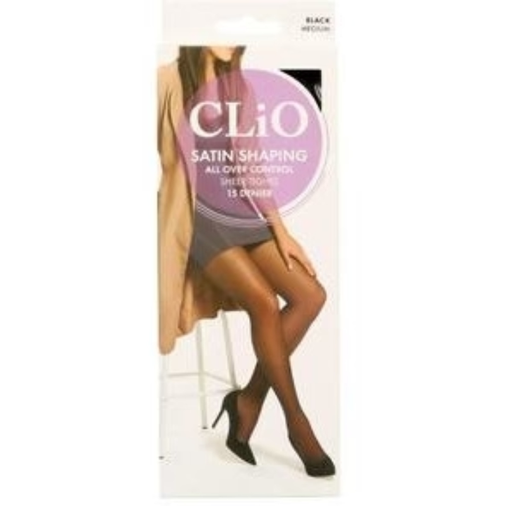 Clio Satin Shaping Black Medium 1pk