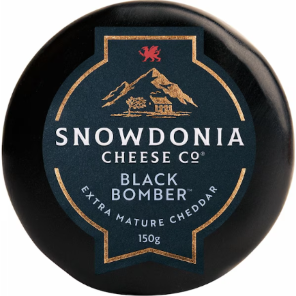 Snowdonia Black Bomber Extra Mature Cheddar Cheese 150g