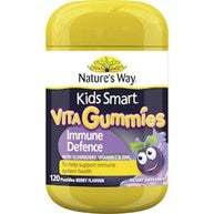 Natures Way Kids Smart Vita Gummies Immune Defence 120pk