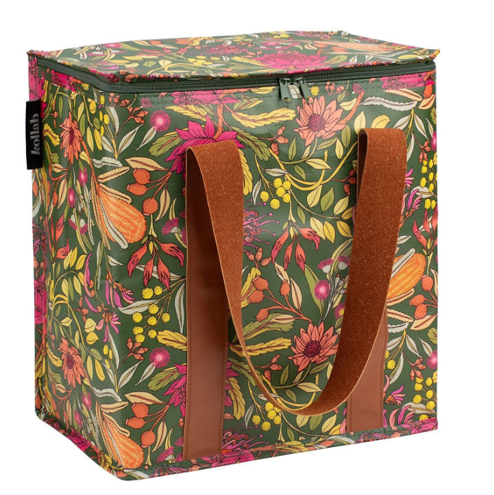 Kollab Cooler Bag Waratah Blooms