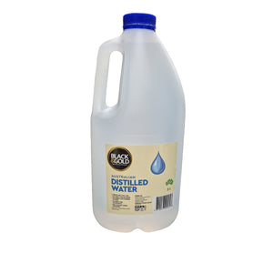 Black & Gold Distilled Water 2L