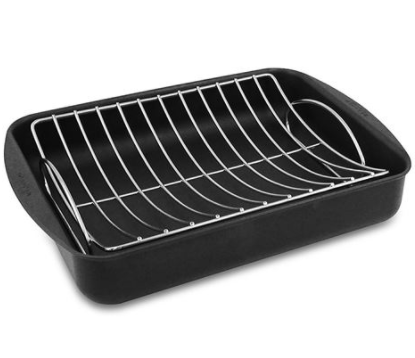 Scanpan Classic Lrg Roasting Dish 44x32cm with Rack