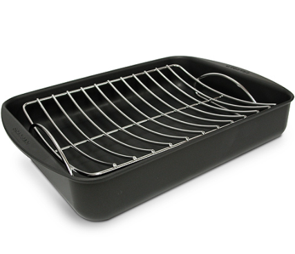 Scanpan Classic Med Roasting Dish 39x27cm with Rack