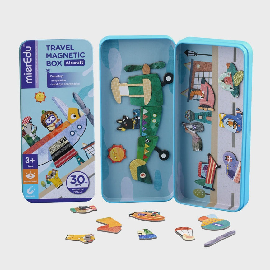 Mieredu Travel Magnetic Boxes Transport Design - Aircraft