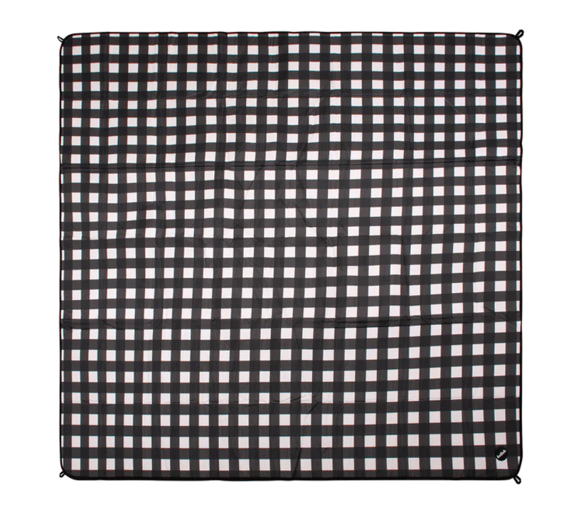 Kollab Picnic Mat Black Check