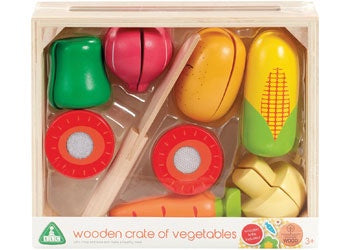 Wooden Veggie Crate