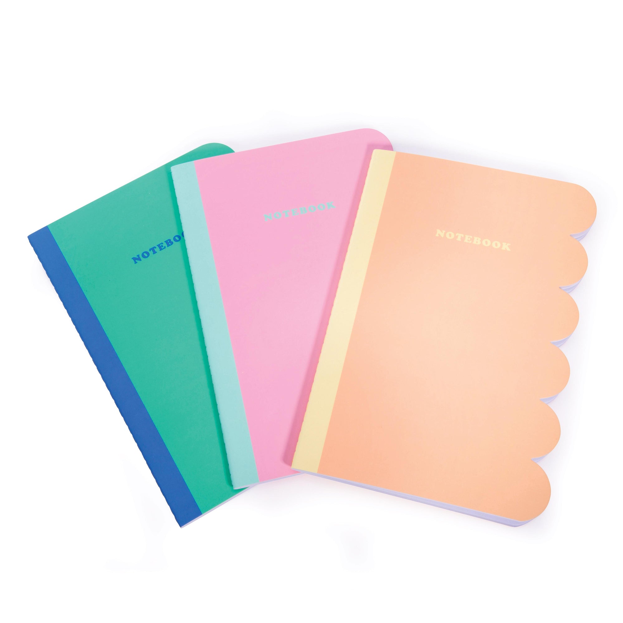 Happy Mondays A5 Stitched Notebook-Set of 3