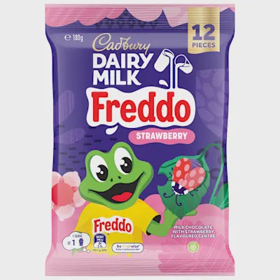 Cadbury Dairy Milk Strawberry Freddo Share Pack 180g