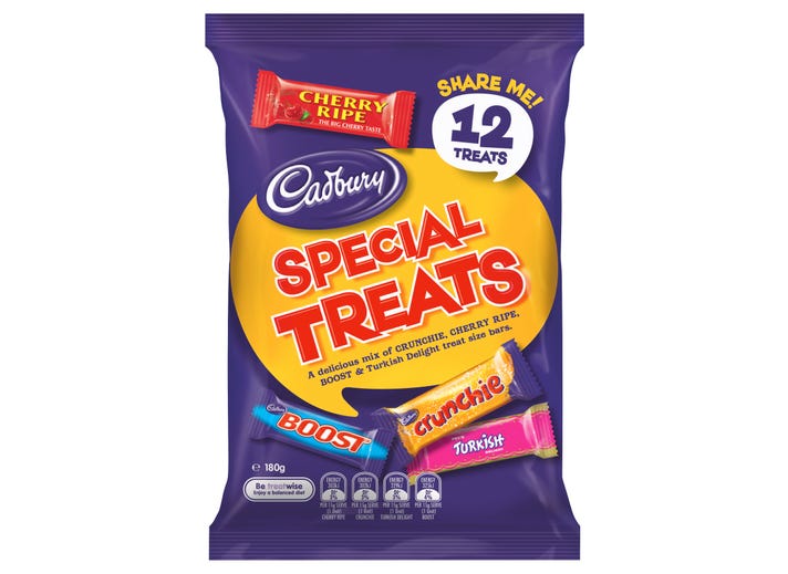 Cadbury Special Treats Share Pack 180g
