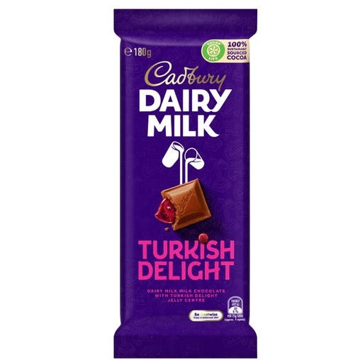 Cadbury Turkish Delight 180g