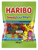 Haribo Sweet & Sour Bears 140g