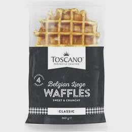 Toscano Belgian Waffles 4Pk