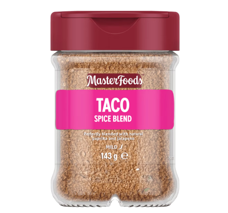 MasterFoods Taco Seasoning 143g