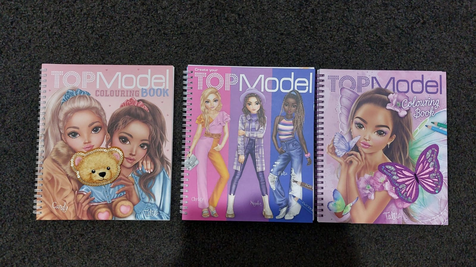 Top Model Colouring Books