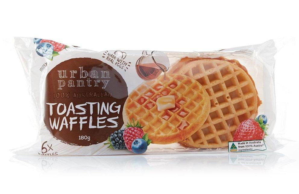 Urban Pantry Toasting Waffles 180g