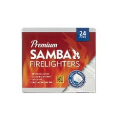 Samba Premium Firelighter Cubes 24pk