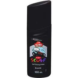 Kiwi Shoe Polish Kids Scuff Black 100ml