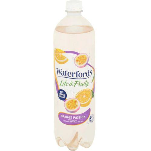 Waterfords Orange Passionfruit Sparkling Mineral Water 1L
