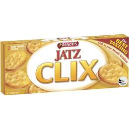 Arnott's Jatz Clix Crackers 250g