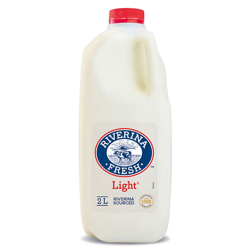 Riverina Fresh Milk Light 2L