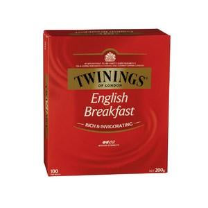 Twinings English Breakfast Tea Bags 100pk