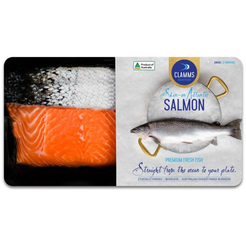 Clamm's Salmon Portions 280g