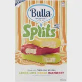 Bulla Splits Raspberry Lemon Lime Mango 10 pk
