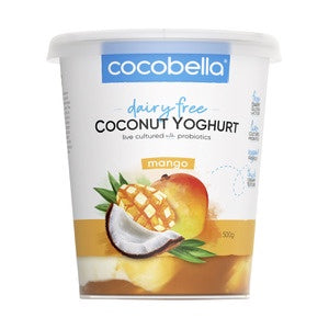 Cocobella Mango Coconut Yoghurt Dairy Free 500g