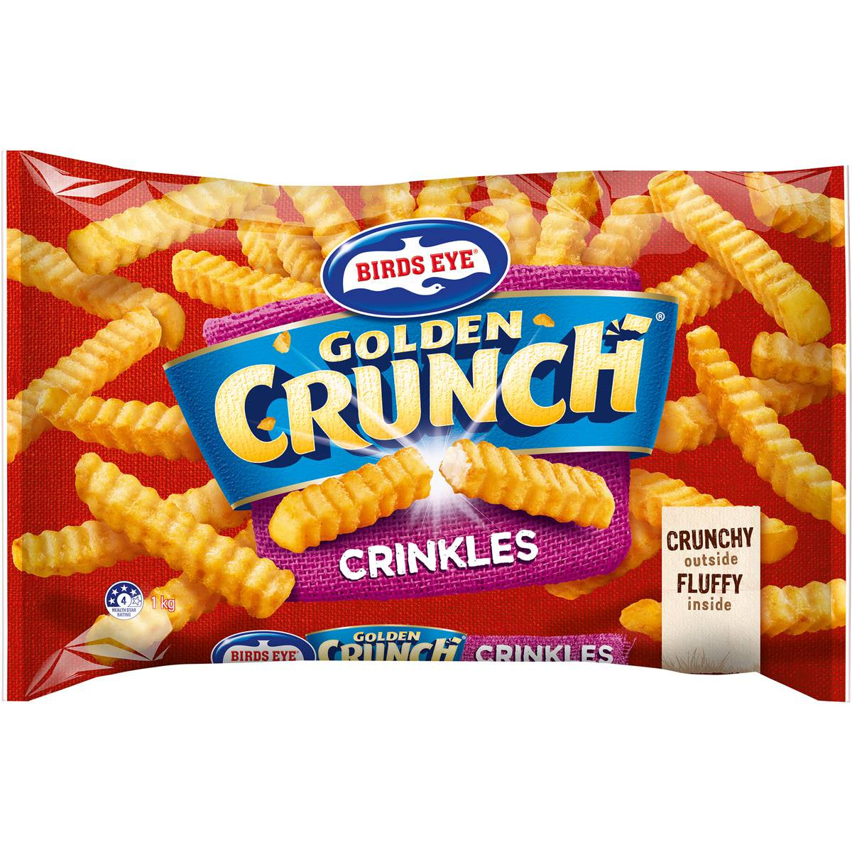 Birds Eye Golden Crunch Crinkle Cut 900g