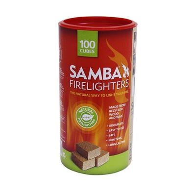 Samba Natural Firelighter Cubes 100pk