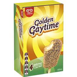 Streets Golden Gaytime Icecream Originial 4 pk