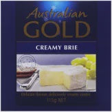 Australian Gold Creamy Brie 115g