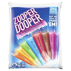 Zooper Dooper 8 Cosmic Flavours 24x70ml