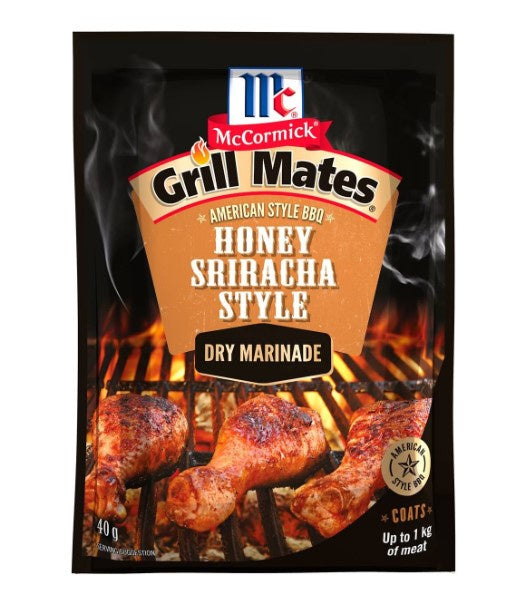 McCormick Grill Mates Honey Sriracha Dry Marinade 40g