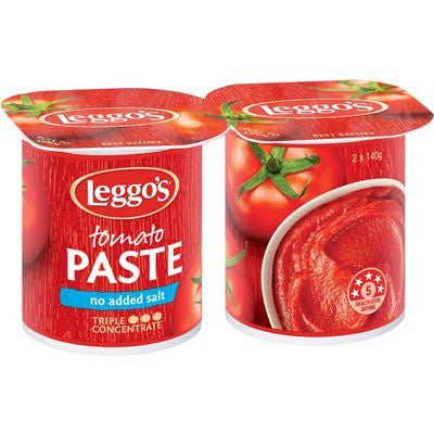 Leggo's Tomato Paste Tub 2ct 140g