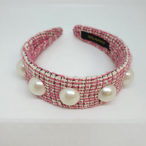 Panache Pearl N Tweed Headband