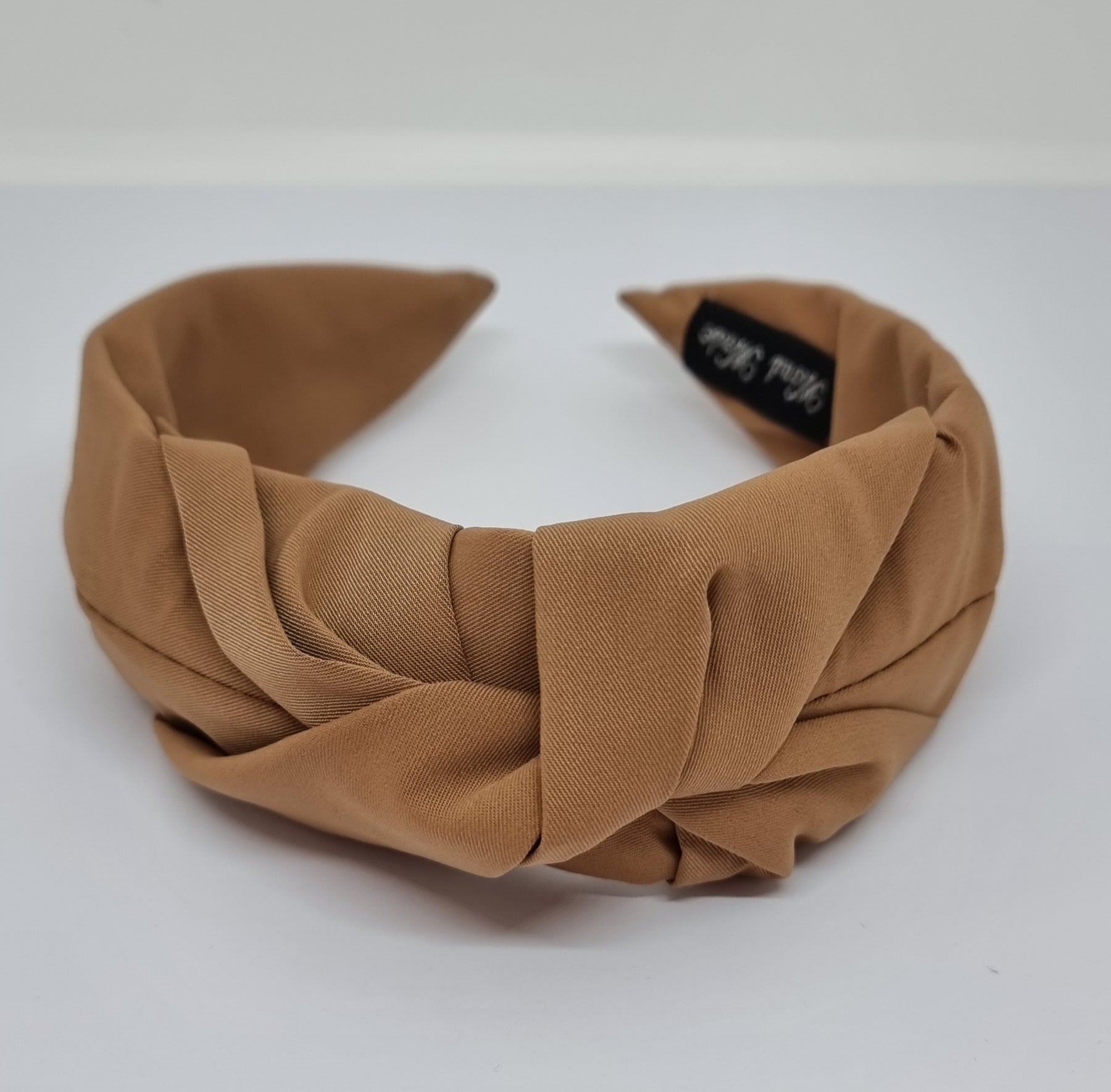 Knot Headband Camel