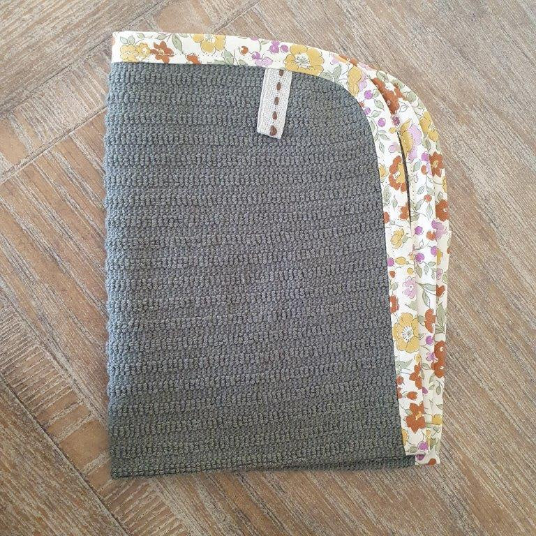 Burp Cloth Olive & Floral