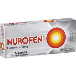 Nurofen Ibuprofen Caplets 24pk